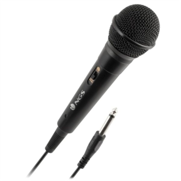 Microphone Karaoké VARIOS SINGERFIRE Noir (6.3 mm)