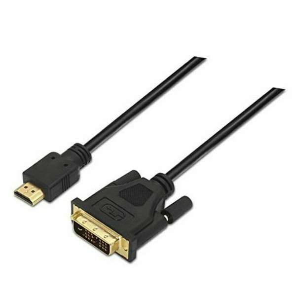 Câble HDMI vers DVI NANOCABLE 10.15.0502 1,8 m Noir 1,8 m
