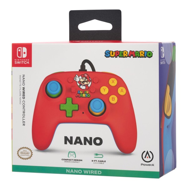 Contrôle des jeux Powera NANO Multicouleur Nintendo Switch