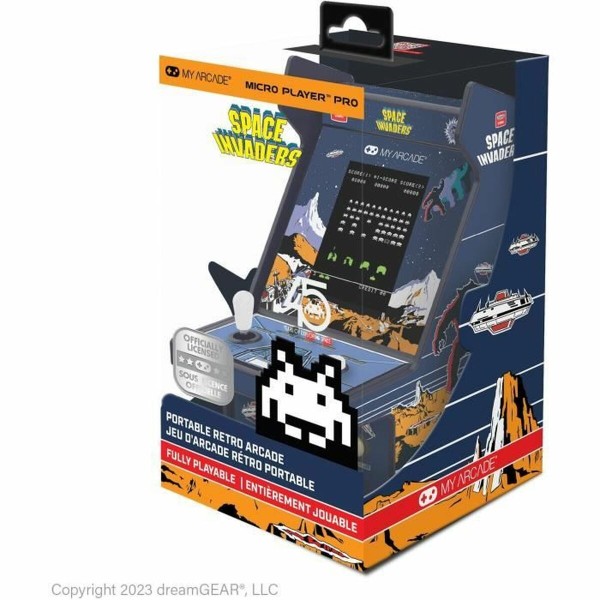 Console de Jeu Portable My Arcade Micro Player PRO - Space Invaders Retro Games