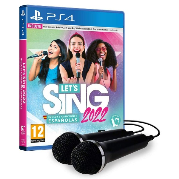 Jeu vidéo PlayStation 4 KOCH MEDIA Lets Sing 2022 + Micros