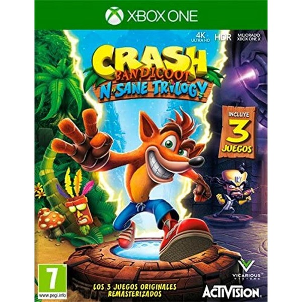 Jeu vidéo Xbox One Activision Crash Bandicoot N. Sane Trilogy