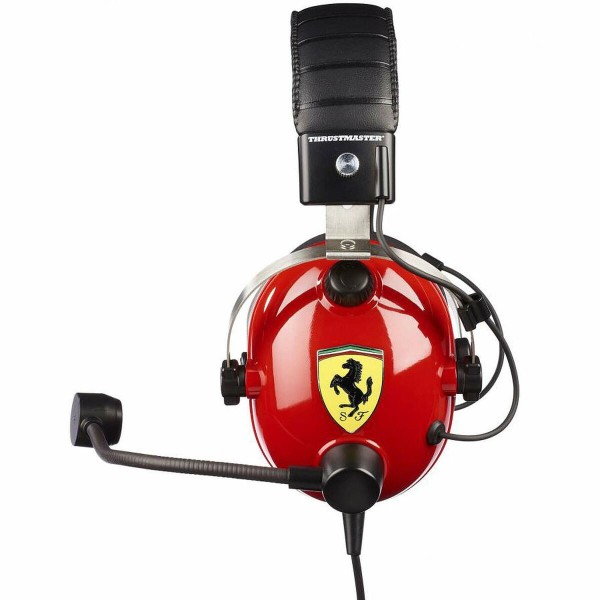 Casque avec Microphone Gaming Thrustmaster T.Racing Scuderia Ferrari Edition-DTS Rouge