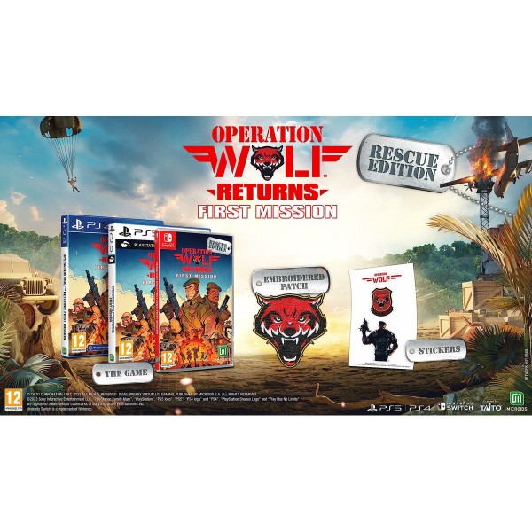 Jeu vidéo PlayStation 4 Microids Operation Wolf: Returns - First Mission Rescue Edition