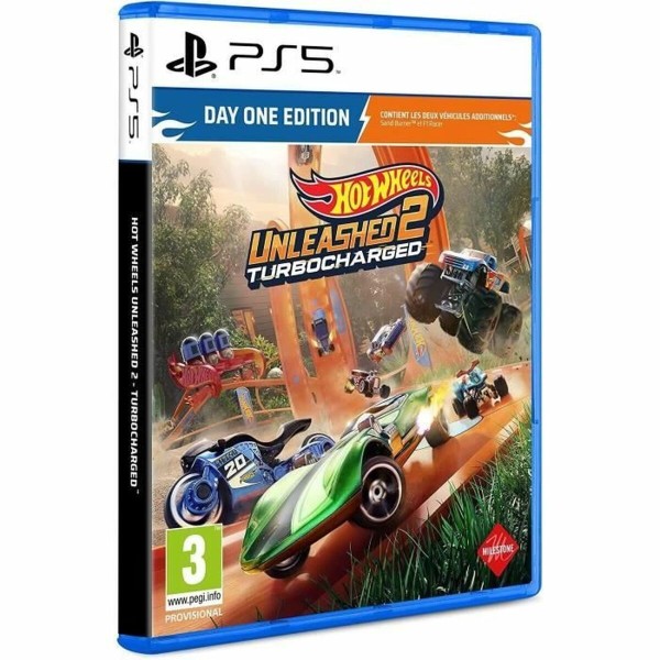 Jeu vidéo PlayStation 5 Milestone Hot Wheels Unleashed 2: Turbocharged - Day One Edition (FR)