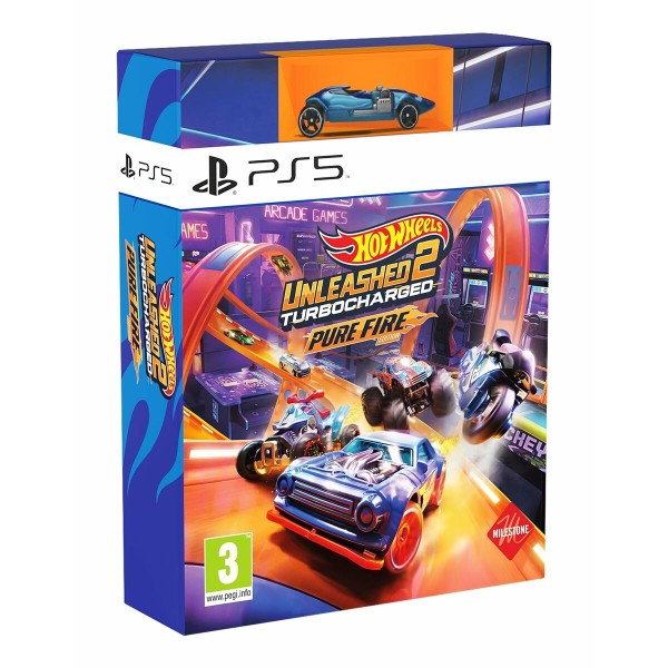 Jeu vidéo PlayStation 5 Milestone Hot Wheels Unleashed 2: Turbocharged - Pure Fire Edition (FR)