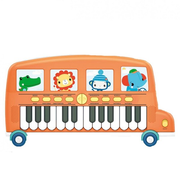 Piano jouet Fisher Price Piano Électronique Le Bus (3 Unités)