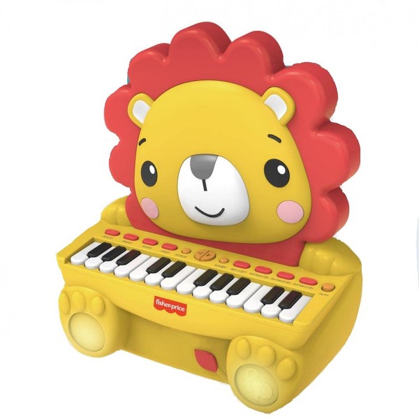 Piano jouet Fisher Price Piano Électronique Lion (3 Unités)