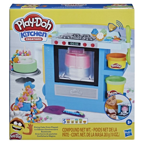 Pâte à modeler en argile Playdoh Rising Cake Oven Hasbro F1321 Blanc Multicouleur