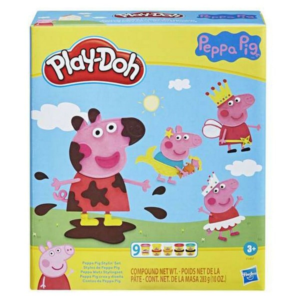 Pâte à modeler en argile Play-Doh Hasbro Peppa Pig Stylin Set