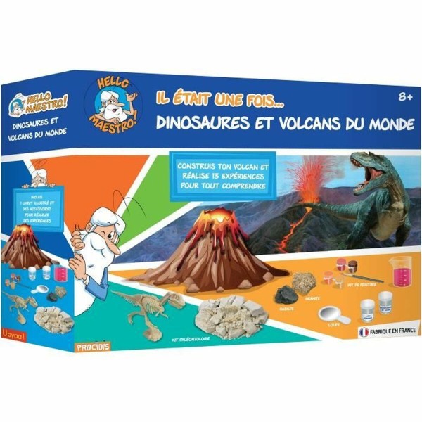 Jeu scientifique Silverlit Dinosaures et Volcans du monde