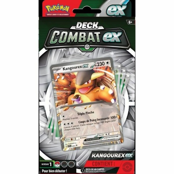 Jeu de Cartes Pokémon Combat EX: Greninja & Kangashkan (FR)
