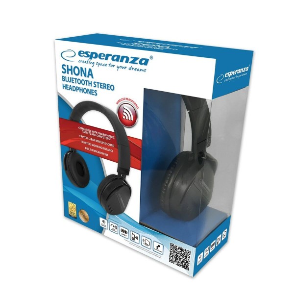 Casques Bluetooth avec Microphone Esperanza EH217K