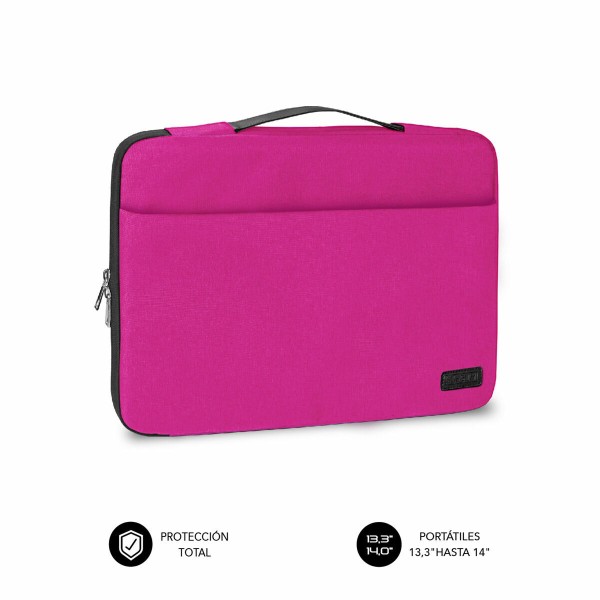 Housse pour ordinateur portable Subblim Funda Ordenador Elegant Laptop Sleeve 13,3-14" Pink