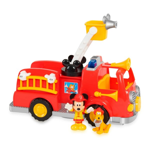 Camion de Pompiers Captain Marvel Mickey Fire Truck avec son Lumière LED