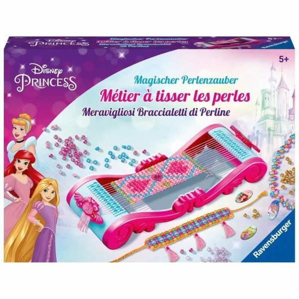 Kit de création de bracelets et colliers Ravensburger Disney Princesses loom Fashion creation Plastique